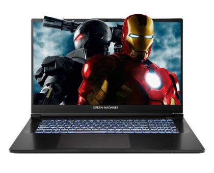 Ноутбук Dream Machines RG5060-17UA21 RG5060-17 17.3FHD IPS, Intel i9-14900HX, 32GB, F1TB, NVD5060-8, DOS, чорний