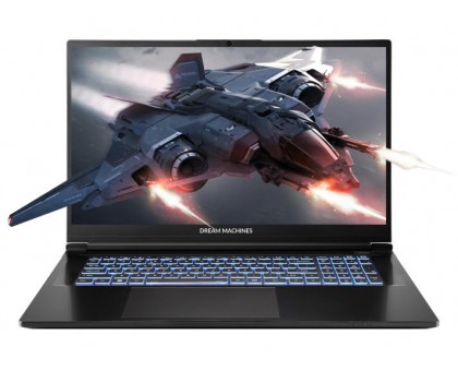 Ноутбук Dream Machines RG5060-17UA23 RG5060-17 17.3FHD IPS, Intel U9-275HX, 16GB, F1TB, NVD5060-8, DOS, черный