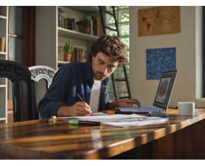 Ноутбук HP BV5V7EA OmniBook 5 16-af1004ua 16" WUXGA IPS AG, Intel U5-225U, 16GB, F1024GB, UMA, DOS, блакитний