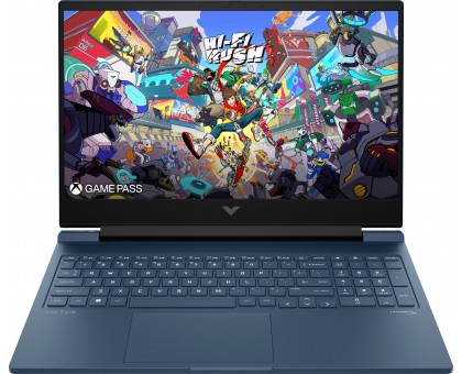 Ноутбук HP BV8Z2EA Victus 16-r1041ua 16.1" FHD IPS AG, Intel i5-14450HX, 16GB, F512GB, NVD3050-6, DOS, синій