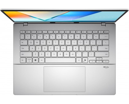Ноутбук ASUS 90NB1681-M000K0 Vivobook S 14 S3407VA-LY015 14" WUXGA IPS, Intel i5-13420H, 16GB, F512GB, UMA, NoOS, Серебристый