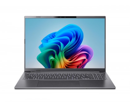 Ноутбук Acer NX.JLNEU.001 Aspire 16 A16-11M 16" WUXGA IPS, Quallcomm X X1-26-100, 16GB, F512GB, UMA, Win11, серый Ноутбук Acer NX.JLNEU.001 Aspire 16 A16-11M 16" WUXGA IPS, Quallcomm X X1-26-100, 16GB, F512GB, UMA, Win11, серый