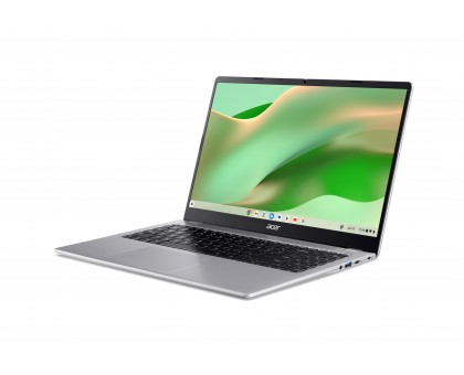 Ноутбук Acer NX.JLYEU.001 Chromebook CB315-6HT 15.6" FHD IPS Touch, Intel 3-N355, 8GB, F128GB, UMA, ChromeOS, сріблястий