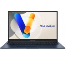 Ноутбук ASUS 90NB13X2-M003T0 Vivobook 17 X1704VA-AU455 17.3" FHD IPS, Intel 5 120U, 16GB, F512GB, UMA, NoOS, Голубой