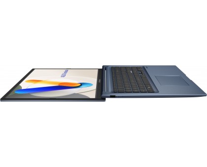 Ноутбук ASUS 90NB13X2-M003T0 Vivobook 17 X1704VA-AU455 17.3" FHD IPS, Intel 5 120U, 16GB, F512GB, UMA, NoOS, Голубой