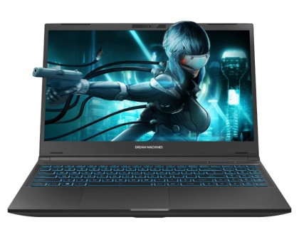 Ноутбук Dream Machines RG4050-15UA52 RG4050-15 15.6FHD IPS, Intel i5-13420H, 32GB, F1TB, NVD4050-6, DOS, черный