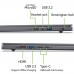 Ноутбук Acer NX.JLNEU.002 Aspire 16 A16-11M 16" WUXGA IPS, Quallcomm X X1-26-100, 32GB, F1TB, UMA, Win11, сірий