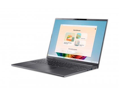 Ноутбук Acer NX.JLNEU.002 Aspire 16 A16-11M 16" WUXGA IPS, Quallcomm X X1-26-100, 32GB, F1TB, UMA, Win11, сірий