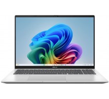Ноутбук ASUS 90NB15F2-M004D0 Vivobook 16 M1607KA-MB060 16" WUXGA IPS, AMD AI 7 350, 16GB, F1TB, UMA, NoOS, Серебристый