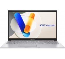Ноутбук ASUS 90NB10J2-M04420 Vivobook 15 X1504VA-BQ2467 15.6" FHD IPS, Intel i3-1315U, 8GB, F512GB, UMA, NoOS, Серебристый