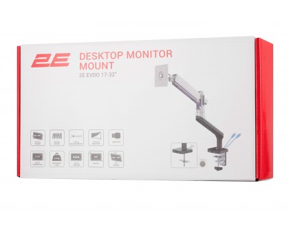 Крепление монитора настольное 2E 2EDGEREDUSB 2E 2EDGEREDUSBDGEREDUSB Evdo USB3.0 хаб