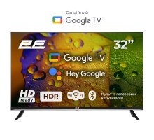 Телевизор 32" 2E 2E-32A07KH 2E 2E-32A07KH-32A07KH LED HD 60Hz Smart Google TV Black