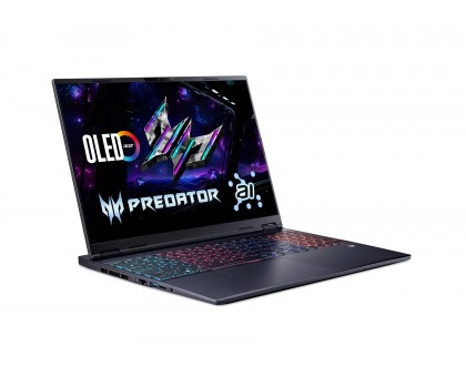 Ноутбук Acer NH.QZEEU.006 Predator Helios Neo 16S PHN16S-71 16" OLED, Intel U7-255HX, 32GB, F1TB, NVD5060-8, Lin, чорний