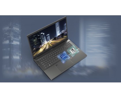 Ноутбук Acer NX.KN4EU.006 Aspire 5 A515-57 15.6" FHD IPS, Intel i5-12450H, 32GB, F512GB, UMA, Lin, сірий