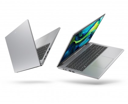 Ноутбук Acer NX.J7FEU.008 Aspire Go AG15-41P 15.6" FHD IPS, AMD R7-7735HS, 32GB, F1TB, UMA, Lin, сріблястий