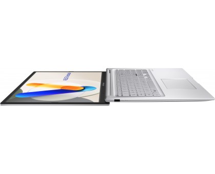 Ноутбук ASUS 90NB10V1-M00SM0 Vivobook 17 X1704VA-AU663 17.3" FHD IPS, Intel U300, 16GB, F512GB, UMA, noOS, Сріблястий