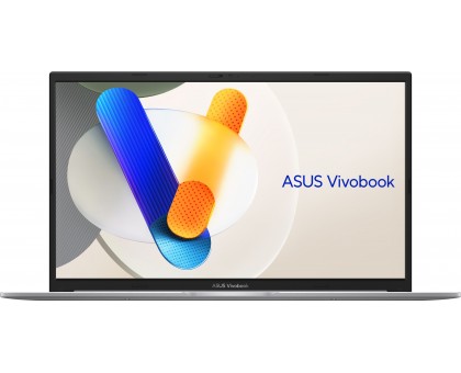 Ноутбук ASUS 90NB10V1-M00SM0 Vivobook 17 X1704VA-AU663 17.3" FHD IPS, Intel U300, 16GB, F512GB, UMA, noOS, Сріблястий