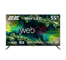 Телевизор 55" 2E 2E-55A88H 2E 2E-55A88H-55A88H MiniLED 4K 60Hz Smart WebOS Black