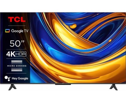 Телевізор 50" TCL 50P69B LED 4K 60Hz Smart Google TV Titan