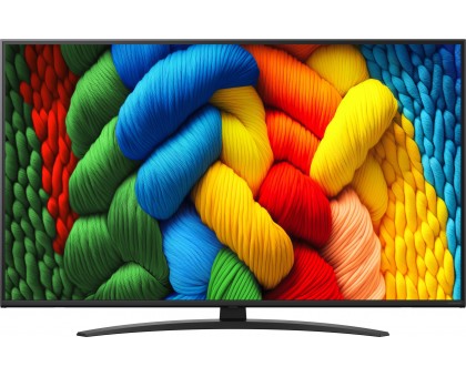 Телевізор 50" LG 50NANO81A6A NanoCell  4K 61Hz Smart WebOS Black
