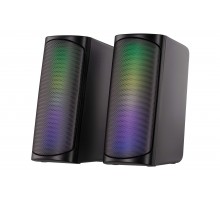 Акустическая система 2E 2E-PCS231BK PCS231 RGB Matrix, 2.0, USB, Black