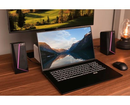 Акустична система 2E 2E-PCS233BK PCS233 RGB, 2.0, USB, Black