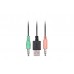 Акустична система (саундбар) 2E 2E-PCS101BK PCS101 RGB, 2.0, USB, Black