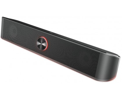 Акустична система Trust 24007_TRUST GXT 619 Thorne Саундбар, USB/AUX,  RGB, чорний