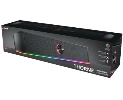 Акустична система Trust 24007_TRUST GXT 619 Thorne Саундбар, USB/AUX,  RGB, чорний