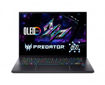 Ноутбук Acer NH.QU9EU.001 Predator Triton 14 PT14-52T 14.5" 2.8K OLED Touch, Intel U9-288V, 32GB, F2TB, NVD5070-8, Win11P, чорний