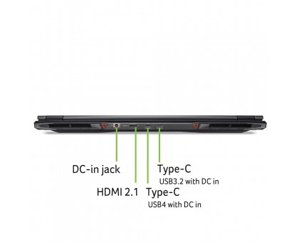 Ноутбук Acer NH.QYFEU.003 Nitro 18 AN18-61 18" WQXGA IPS, AMD R9-365, 32GB, F2TB, NVD5070Ti-12, Lin, чорний