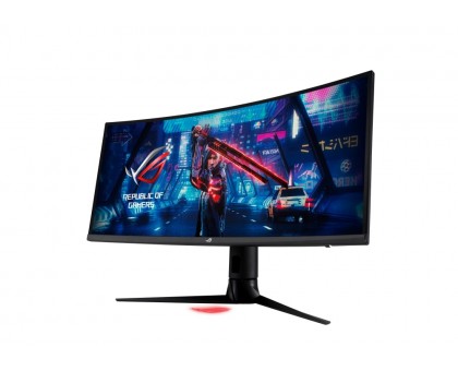 Монітор Asus 34.1" ROG Strix XG349C HDMI, DP, USB-C, 2xUSB, MM, IPS, 3440x1440, 21:9, 180Hz, 1ms, DCI-P3 98%, CURVED, AdaptiveSync, HAS, HDR400