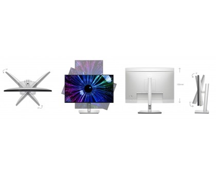 Монітор DELL 23.8" U2424HE HDMI, DP, USB-C, RJ-45, Audio, IPS, 120Hz, sRGB 100%, Pivot