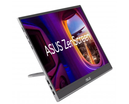 Монітор портативний Asus 15.6" ZenScreen MQ16AHE mHDMI, USB-C, OLED, 1ms, DCI-P3 100%, HDR10, Cover
