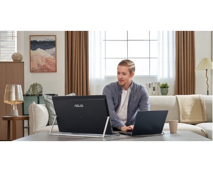 Монітор портативний Asus 23.8" ZenScreen MB249C HDMI, USB-C, MM, IPS, 75Hz, AdaptiveSync, Pivot, C-Clamp Arm