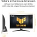 Монітор Asus 31.5" TUF Gaming VG32WQ3B 2xHDMI, DP, MM, VA, 2560x1440, 180Hz, 0.5ms, sRGB 120%, CURVED, AdaptiveSync, HDR10