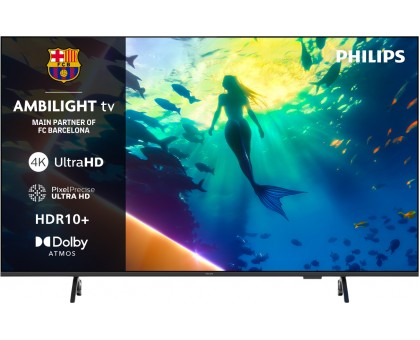 Телевизор 55" Philips 55PUS8010/12 LED 4K 60Hz Smart Titan OS Black Ambilight