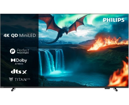 Телевизор 65" Philips 65MLED820/12 MiniLED 4K 60Hz Smart Titan OS Black