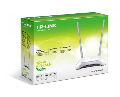 Маршрутизатор TP-LINK TL-WR840N N300, 4xFE LAN, 1xFE WAN