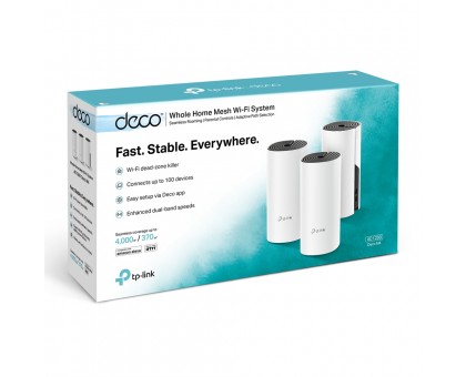 Система WiFi-Mesh TP-LINK Deco M4 AC1200, 2xGE LAN/WAN, 3мод