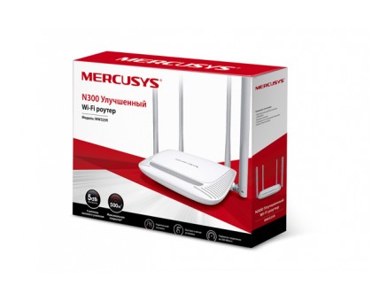 Маршрутизатор MERCUSYS MW325R N300, 3xFE LAN, 1xFE WAN Маршрутизатор MERCUSYS MW325R N300, 3xFE LAN, 1xFE WAN