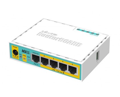 Маршрутизатор MikroTik hEX PoE lite