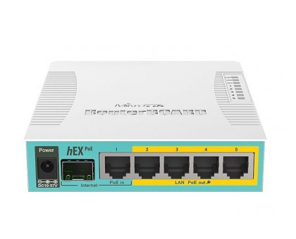 Маршрутизатор MikroTik hEX PoE