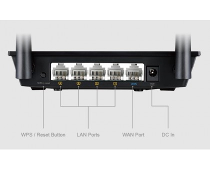 Маршрутизатор ASUS 90-IG29002M03-3PA0- RT-N12E/C1 N300, 1xFE WAN, 4xFE LAN