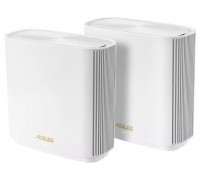 Система WiFi-Mesh ASUS 90IG0590-MO3A40 ZenWiFi XT8 v2 AX6600, 3xGE LAN, 1x2.5GE WAN, 1xUSB3.1, 2мод, білий, EU-UK