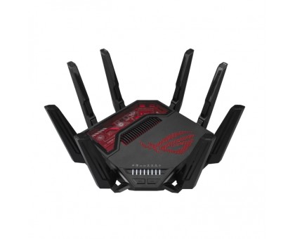 Маршрутизатор ASUS 90IG0850-MO9A0V GT-BE19000 BE-19000 1x10GE LAN, 3x2.5GE LAN, 1x10GE WAN/LAN, 1x2.5GE WAN/LAN, 1xUSB3.2, 1xUSB2.0, MESH