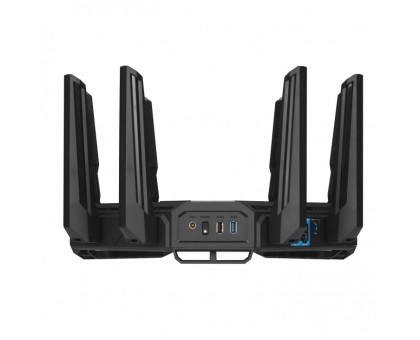 Маршрутизатор ASUS 90IG0850-MO9A0V GT-BE19000 BE-19000 1x10GE LAN, 3x2.5GE LAN, 1x10GE WAN/LAN, 1x2.5GE WAN/LAN, 1xUSB3.2, 1xUSB2.0, MESH