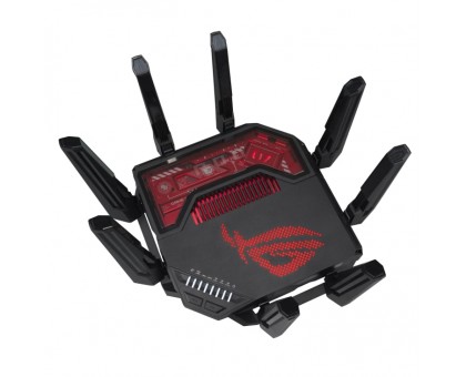 Маршрутизатор ASUS 90IG0850-MO9A0V GT-BE19000 BE-19000 1x10GE LAN, 3x2.5GE LAN, 1x10GE WAN/LAN, 1x2.5GE WAN/LAN, 1xUSB3.2, 1xUSB2.0, MESH