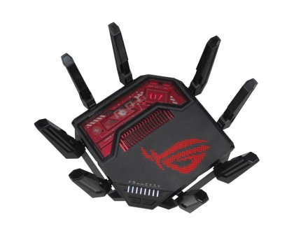 Маршрутизатор ASUS 90IG0850-MO9A0V GT-BE19000 BE-19000 1x10GE LAN, 3x2.5GE LAN, 1x10GE WAN/LAN, 1x2.5GE WAN/LAN, 1xUSB3.2, 1xUSB2.0, MESH