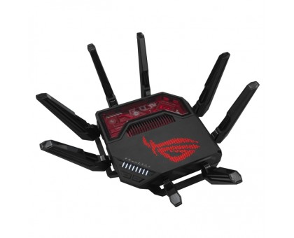 Маршрутизатор ASUS 90IG0850-MO9A0V GT-BE19000 BE-19000 1x10GE LAN, 3x2.5GE LAN, 1x10GE WAN/LAN, 1x2.5GE WAN/LAN, 1xUSB3.2, 1xUSB2.0, MESH